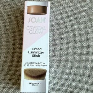 Joah Crystal Glow Tinted Luminizer Stick w/Detachable Brush in JCG205 Nude Beige